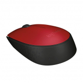  Logitech M171 Maus kabellos rot 