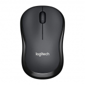  Logitech M220 Silent Maus kabellos schwarz 