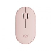  Logitech PEBBLE M350 Maus kabellos rosa 