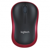  Logitech Wireless Mouse M185 Maus kabellos rot 