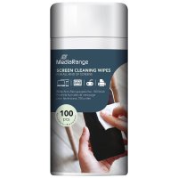 Bildschirm Reinigungstücher von MediaRange, 100 Tücher