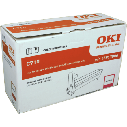 Original OKI 43913806 C710 Drum Kit magenta (ca. 15.000 Seiten)