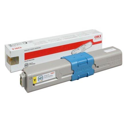 Original OKI 44469704 Toner gelb (ca. 2.000 Seiten)