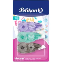 3 Korrekturroller blanco fancy von Pelikan, 5,0 mm x 6 m