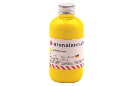 100 ml Nachfülltinte pigmentiert von tintenalarm.de für Canon PGI-1500Y gelb