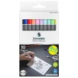  10 Filzstifte Paint-It Brush von Schneider farbsortiert 
