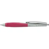  Kugelschreiber Haptify von Schneider, salbei grau/magenta 