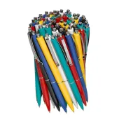  50 Kugelschreiber K15 von Schneider, Schreibfarbe blau, farbsortiert 