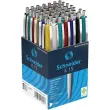  50 Kugelschreiber K15 von Schneider, Schreibfarbe blau, farbsortiert 