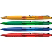  20 Kugelschreiber LOOX von Schneider, Schreibfarbe blau, farbsortiert 