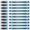  10 Kugelschreiber Slider Memo XB von Schneider, Schreibfarbe schwarz 