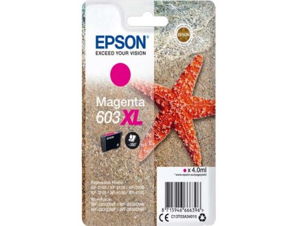 Original Epson C13T03A34010 603XL Tintenpatrone magenta High-Capacity (ca. 350 Seiten)