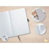  Notizbuch Jolie von SIGEL, DIN A5, liniert, rose 