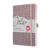  Notizbuch Jolie von SIGEL, DIN A5, liniert, rose 