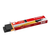 10 Fineliner point 88 von STABILO, schwarz, 0,4 mm