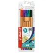  6 Fineliner point 88 von STABILO, farbsortiert, 0,4 mm 
