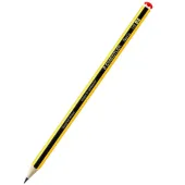  12 Bleistifte Noris 120 von STAEDTLER, HB, schwarz/gelb 