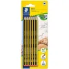  12 Bleistifte Noris 120 von STAEDTLER, HB, schwarz/gelb 