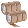  Packband SUPRACRAFT von Supra, 5,0 cm x 50,0 m, Kraftpapier, braun, 6 Rollen 