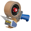 Packbandabroller GERMEISTER von Supra, bis 5,0 cm Breite, blau 
