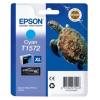  Original Epson C13T15724010 T1572 XL Tintenpatrone cyan 
