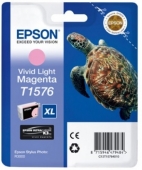  Original Epson C13T15764010 T1576 Tintenpatrone magenta hell 