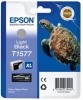  Original Epson C13T15774010 T1577 XL Tintenpatrone schwarz hell 