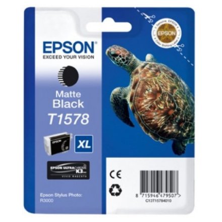 Original Epson C13T15784010 T1578 XL Tintenpatrone schwarz matt