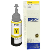  Original Epson C13T67344A 673 Tintenflasche gelb (ca. 1.800 Seiten) 