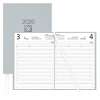  Buchkalender Tagesplaner 2026 von ZETTLER KALENDER, DIN A5, hellgrau 