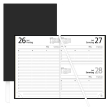  Buchkalender Tagesplaner 2026 von ZETTLER KALENDER, DIN A5, schwarz 