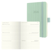  Taschenkalender Conceptum 2026 von Sigel, DIN A6, mintgrün 