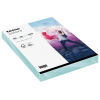  farbiges Kopierpapier Coloured Paper von tecno, A4, 80 g/m², 100 Blatt, hellblau 
