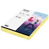  farbiges Kopierpapier Coloured Paper von tecno, A4, 80 g/m², 100 Blatt, hellgelb 