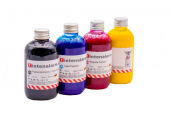  400 ml Set Nachfülltinte pigmentiert von tintenalarm.de für HP 950/951 und 932/933 Serie 