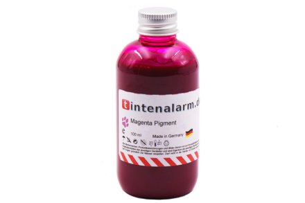 100 ml Nachfülltinte pigmentiert von tintenalarm.de kompatibel mit Canon PGI-1500M magenta