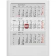  Tischkalender 2026/2027 weiß 