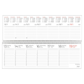  Tischquerkalender 2026 von ZETTLER KALENDER, mehrfarbig 