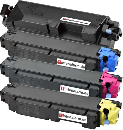 4 Toner von tintenalarm.de ersetzt Kyocera TK-5270,  TK-5270K, TK-5270C, TK-5270M, TK-5270Y