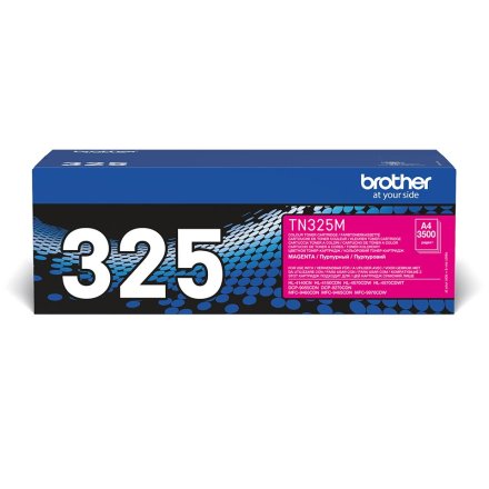 Original Brother TN-325 M Toner magenta High-Capacity (ca. 3.500 Seiten)