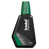 Stempelfarbe 7011 von trodat, 28 ml, grün 