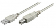  USB Kabel 2.0 A/B von Goobay, 1,8 m 