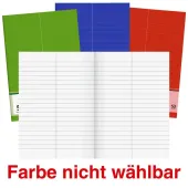  BRUNNEN Vokabelheft DIN A5 Lineatur 53 liniert ohne Rand Farbe nicht wählbar 