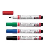 4 Whiteboard-Marker von dots, farbsortiert